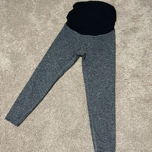 Beyond the bump spacedye maternity leggings capris. By beyond yoga